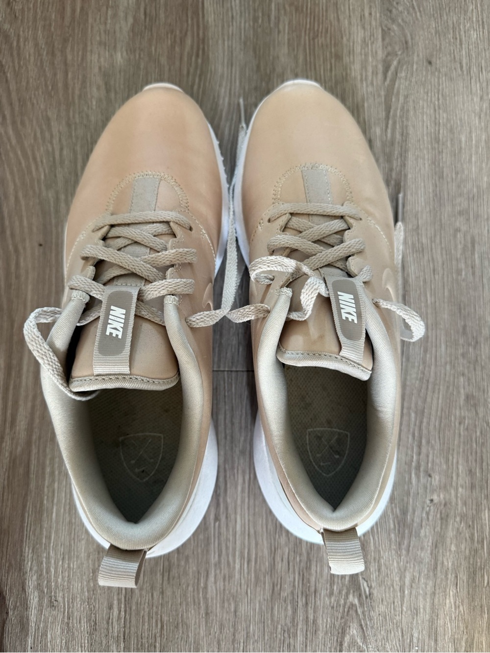 Nike Tan Athletic/Golf Sneakers - Lightweight Comfort